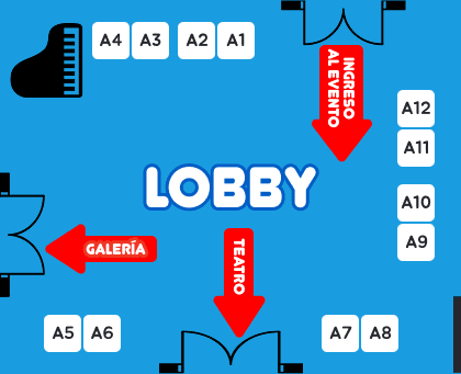 mapa del evento