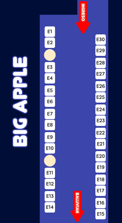 mapa del evento