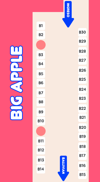 mapa del evento