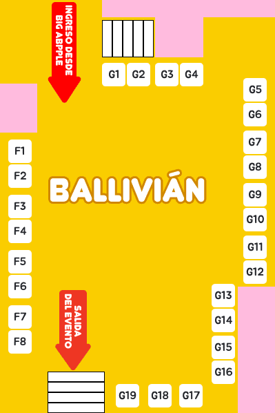 mapa del evento