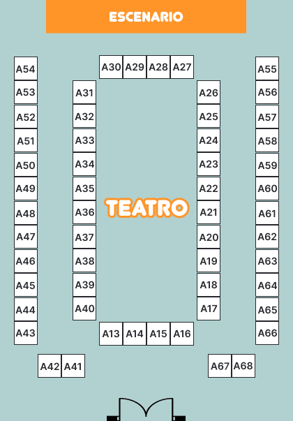 mapa del evento